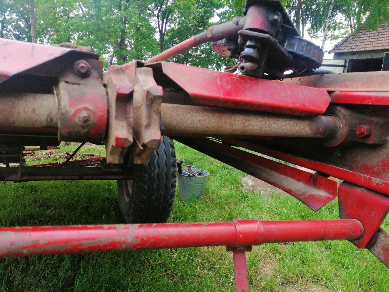 części do przyczepy samozbierającej agromet Kunów T o55/6