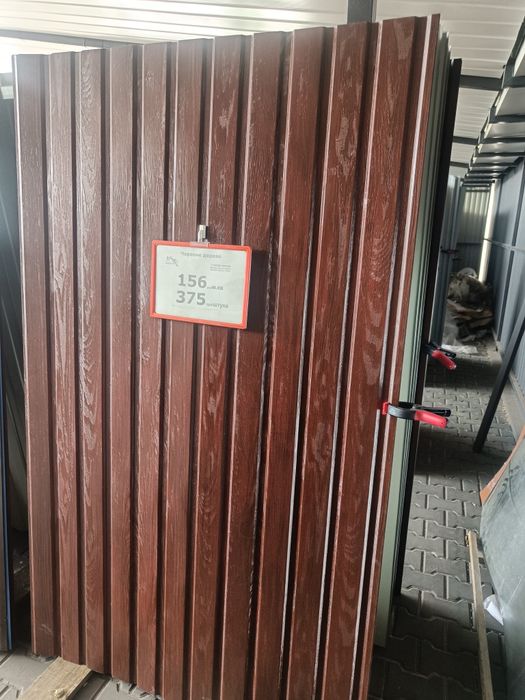 Профнастил коричневый некондиция от 100 грн метр или 200 грн за лист