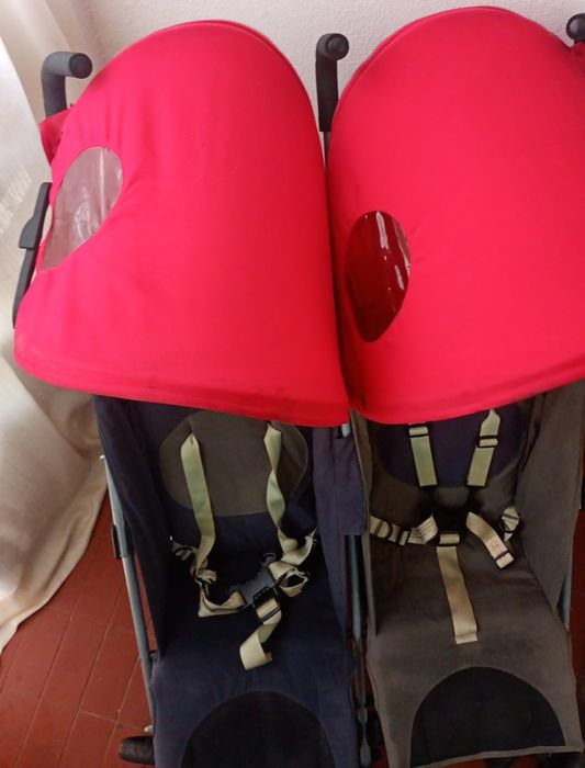 carrinho bebé duplo