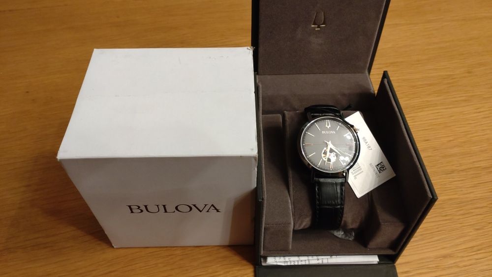 Zegarek automatyczny mechaniczny bulova 98A187