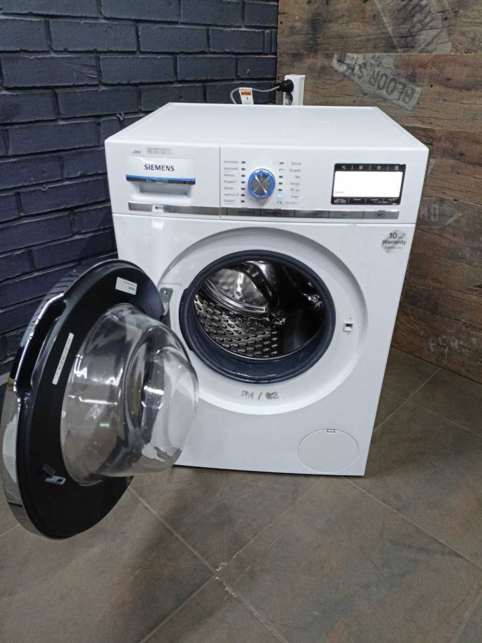 Топ пральна машина Siemens WM16Y890DN/37 на 8кг 1600об з Німеччини б/у
