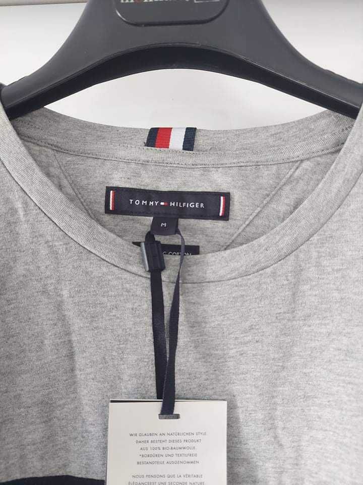 T-shirt bluzka szara Hilfiger nowa M