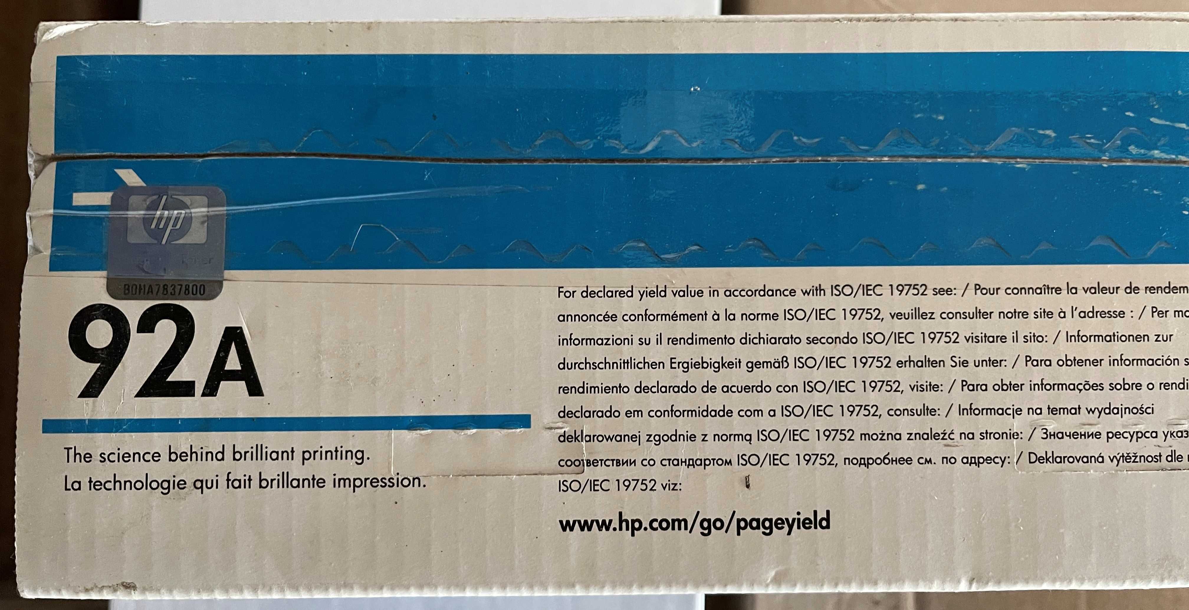 Картридж лазерний HP C4092A, оригінал