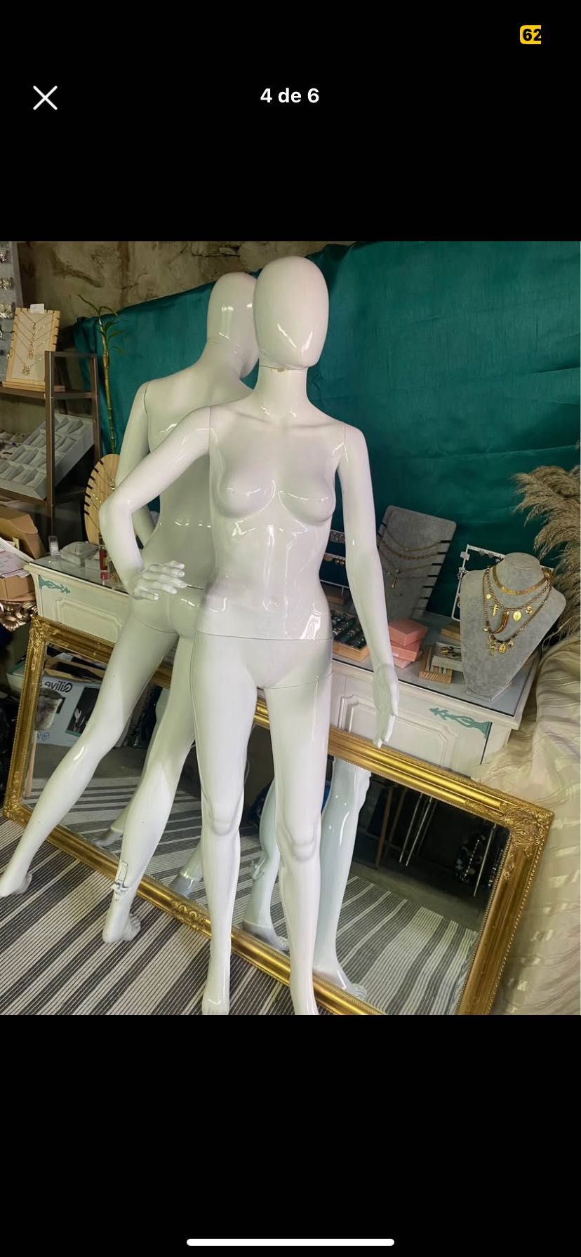 Conjunto manequins senhora