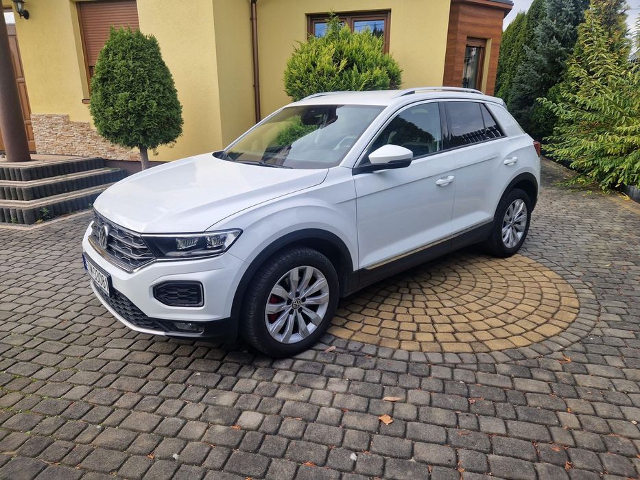 Volkswagen T-Roc 2.0 4X4 Automat led ksenon navi 2x klimatronic alu I-wł Salon Polska !