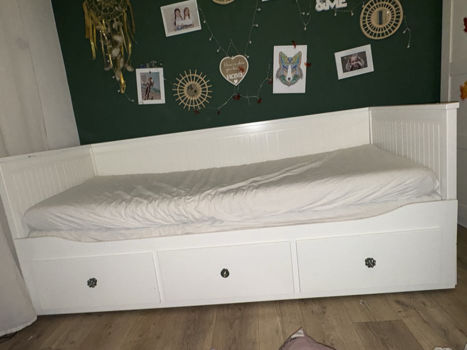 Łóżko Ikea Hemnes rozsuwane