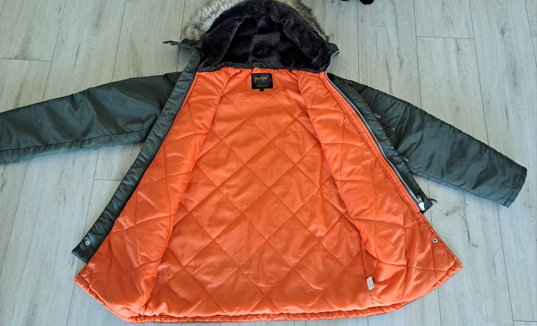 Kurtka wojskowa N3B jak Alpha industries  Pop England. Military.