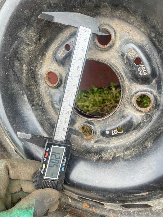 Диск металевий запаска 4х120 r15 smart a4544010301 et 46