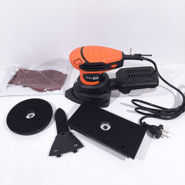 Szlifierka mimośrodowa 3 wymienne pady 1200W KD1667