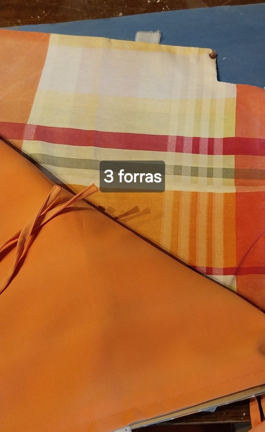 Forras de almofada de cadeira.