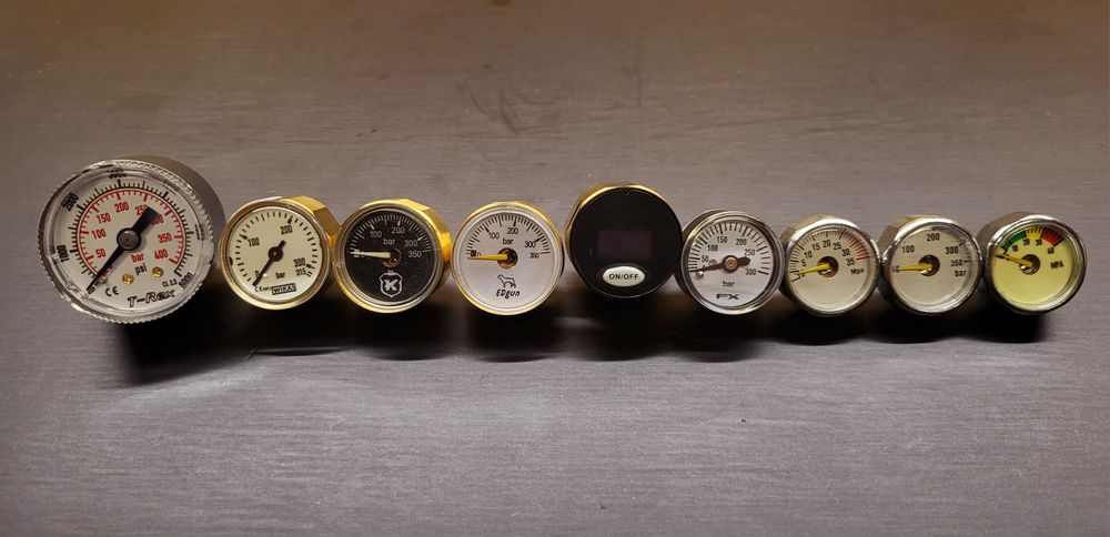 Манометры 300 bar, манометры для рср 300 бар, 350bar, 400 bar