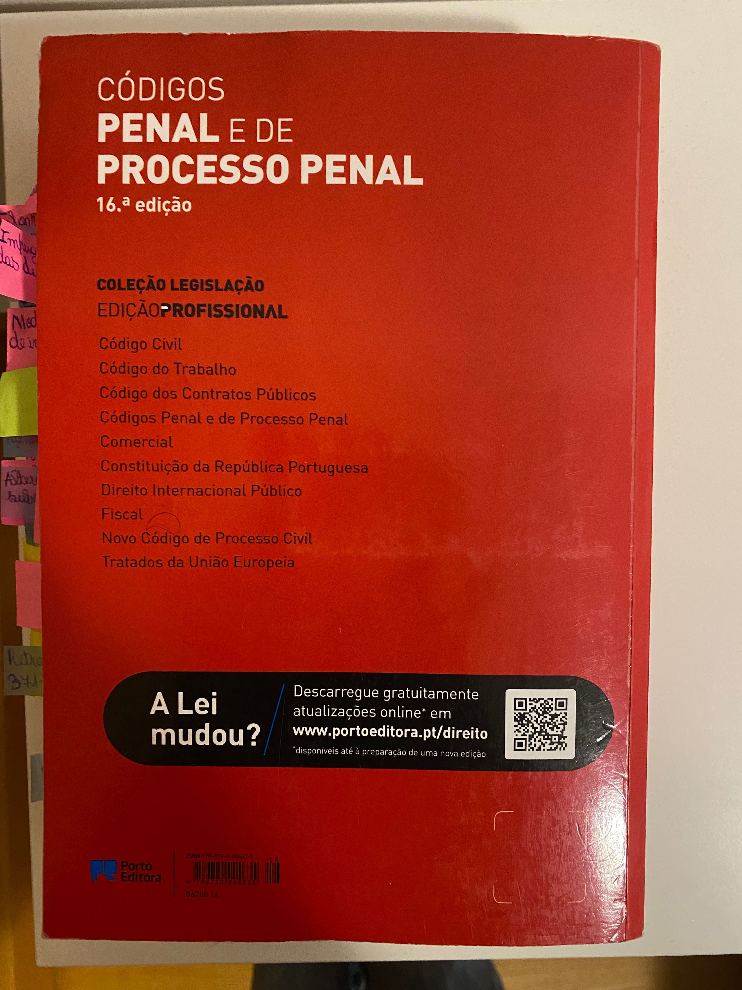 Códigos Penal e de Processo Penal