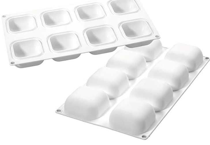 Moldes de Pastelaria Profissional Silikomart Gem100 - NOVO