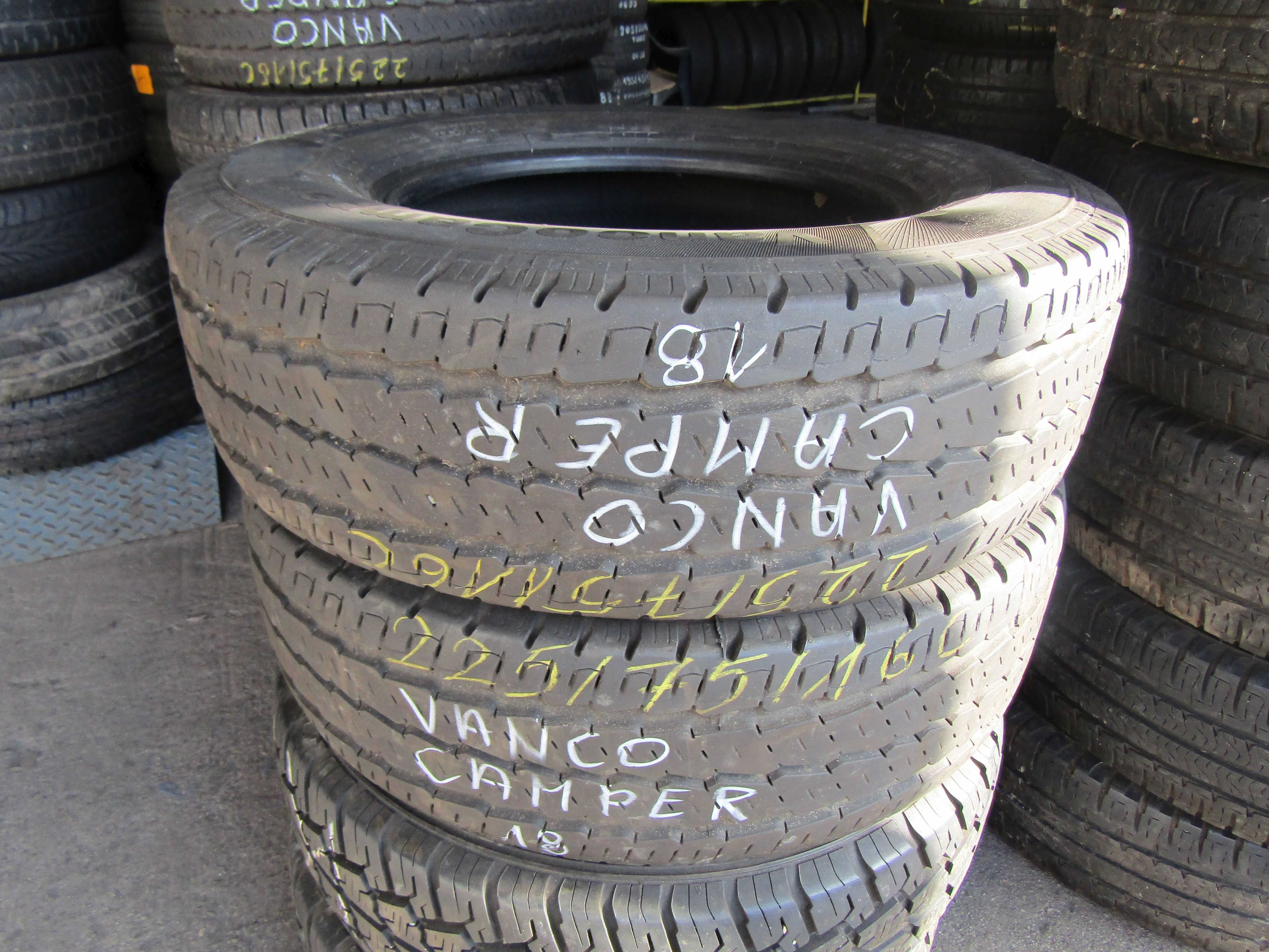 225/75R16CP Continental VANCO CAMPER 2szt 7mm 116R