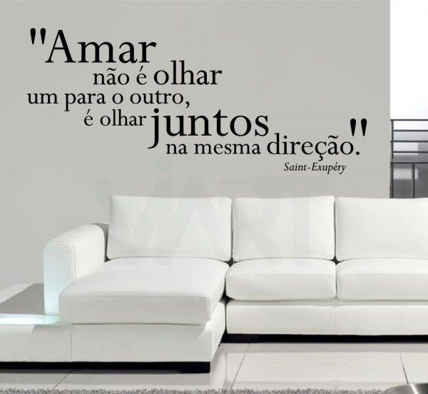 Frases de Parede Personalizadas - Vinil Autocolante