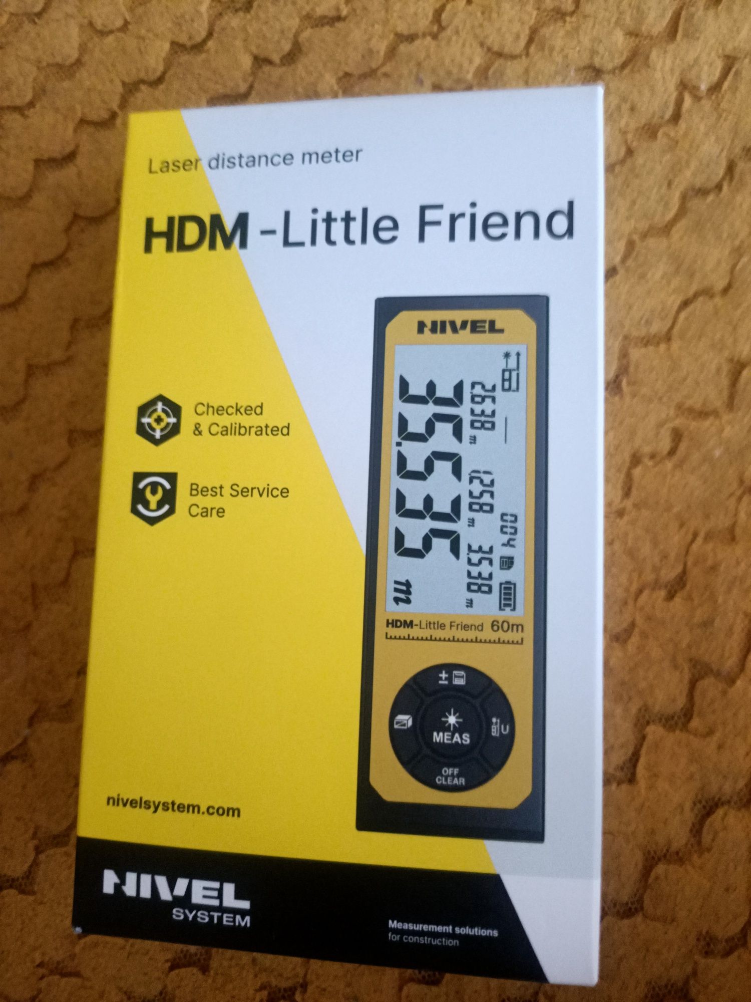 Dalmierz laserowy Nivel hdm-little friends 60m
