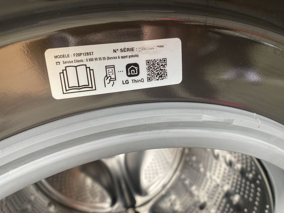 Пральна Машинка LG F20P12BST  20 кг