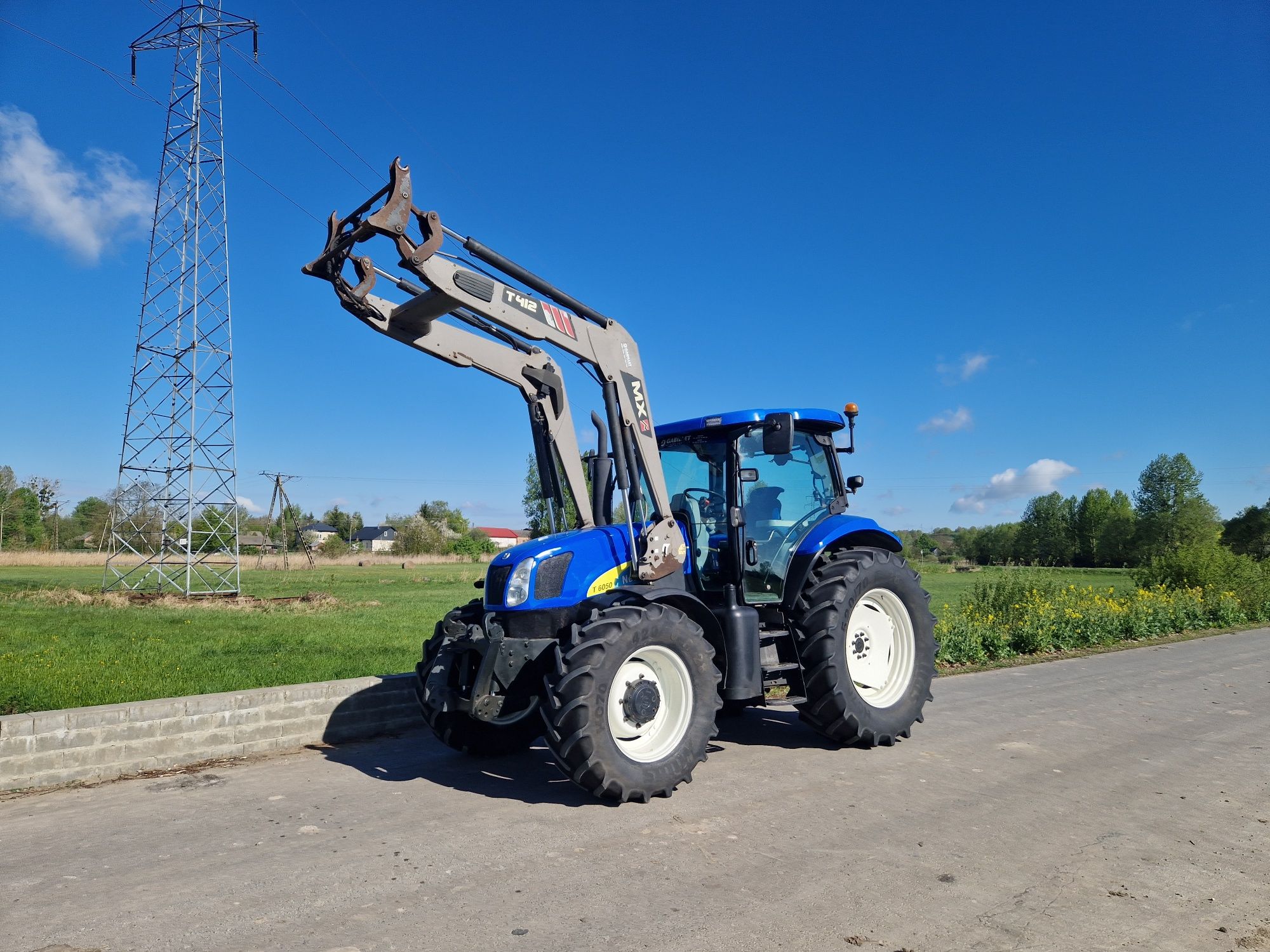 New Holland T6050 TUZ+ŁADOWACZ (6910.6920.tsa.t6 6480