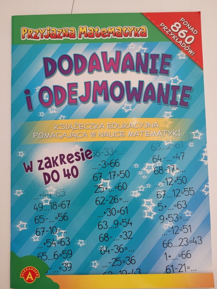 Ćwiczenia matematyczne Dodawanie i odejmowanie