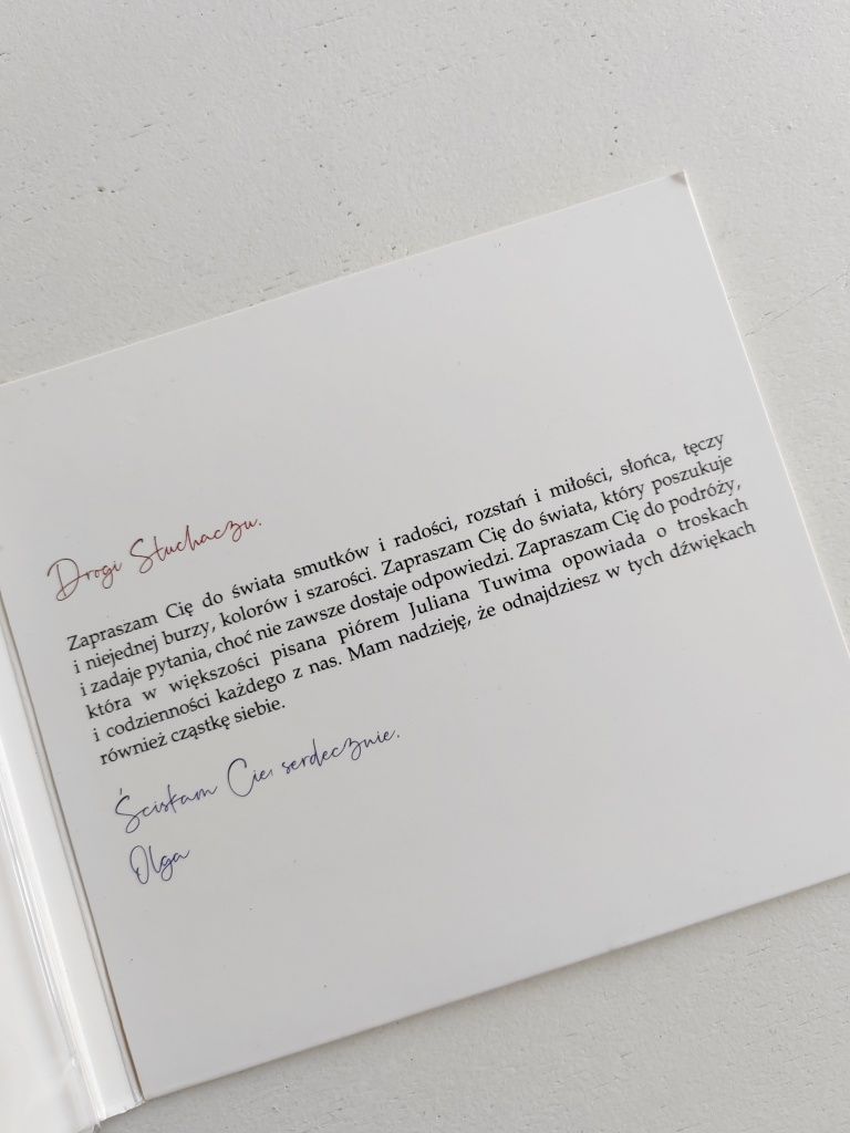 Olga Boczar Oddycham płyta CD