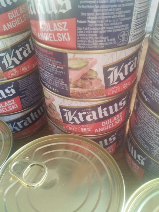 Konserwy   95% miesa