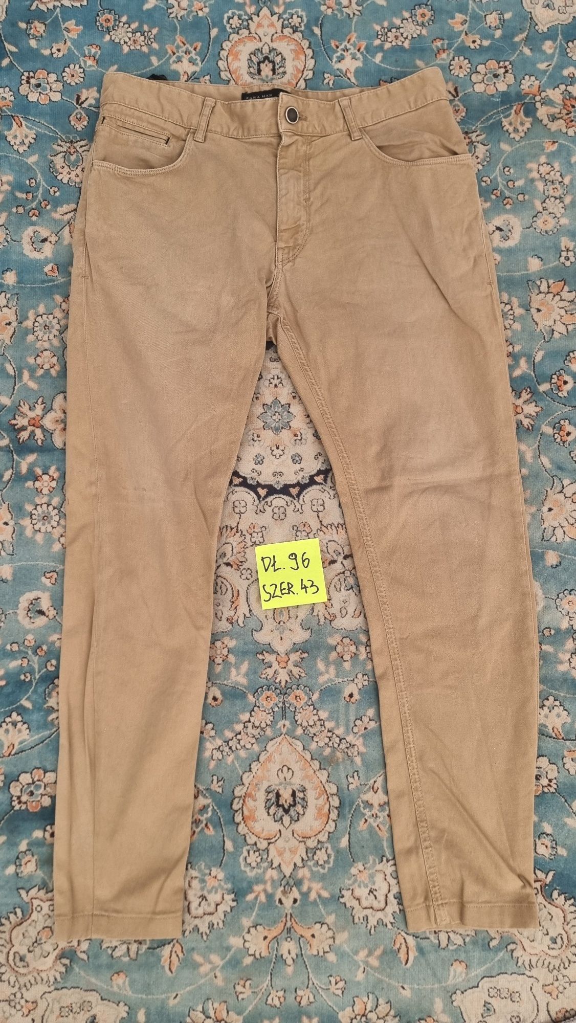 Spodnie chinos Zaraz roz. 32 jeans