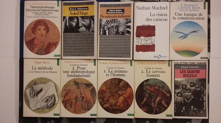 70 livros: Morin/ Lorenz/ Leroi-Gourhan/ Le Clézio/ Watzlawick/Gernet