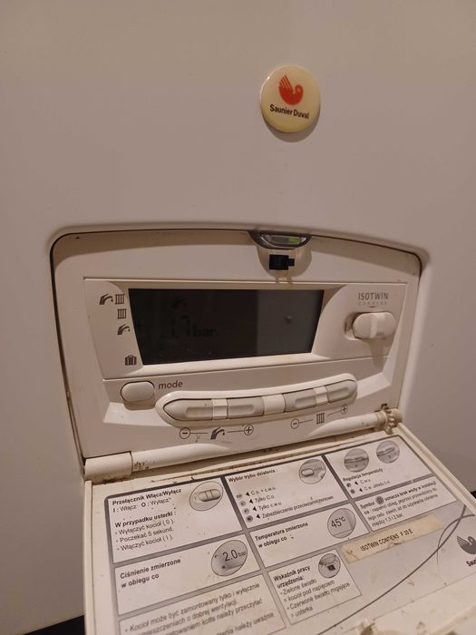 Sprzedam piec gazowy dwufunkcyjny Saunier Duval można zobaczyć