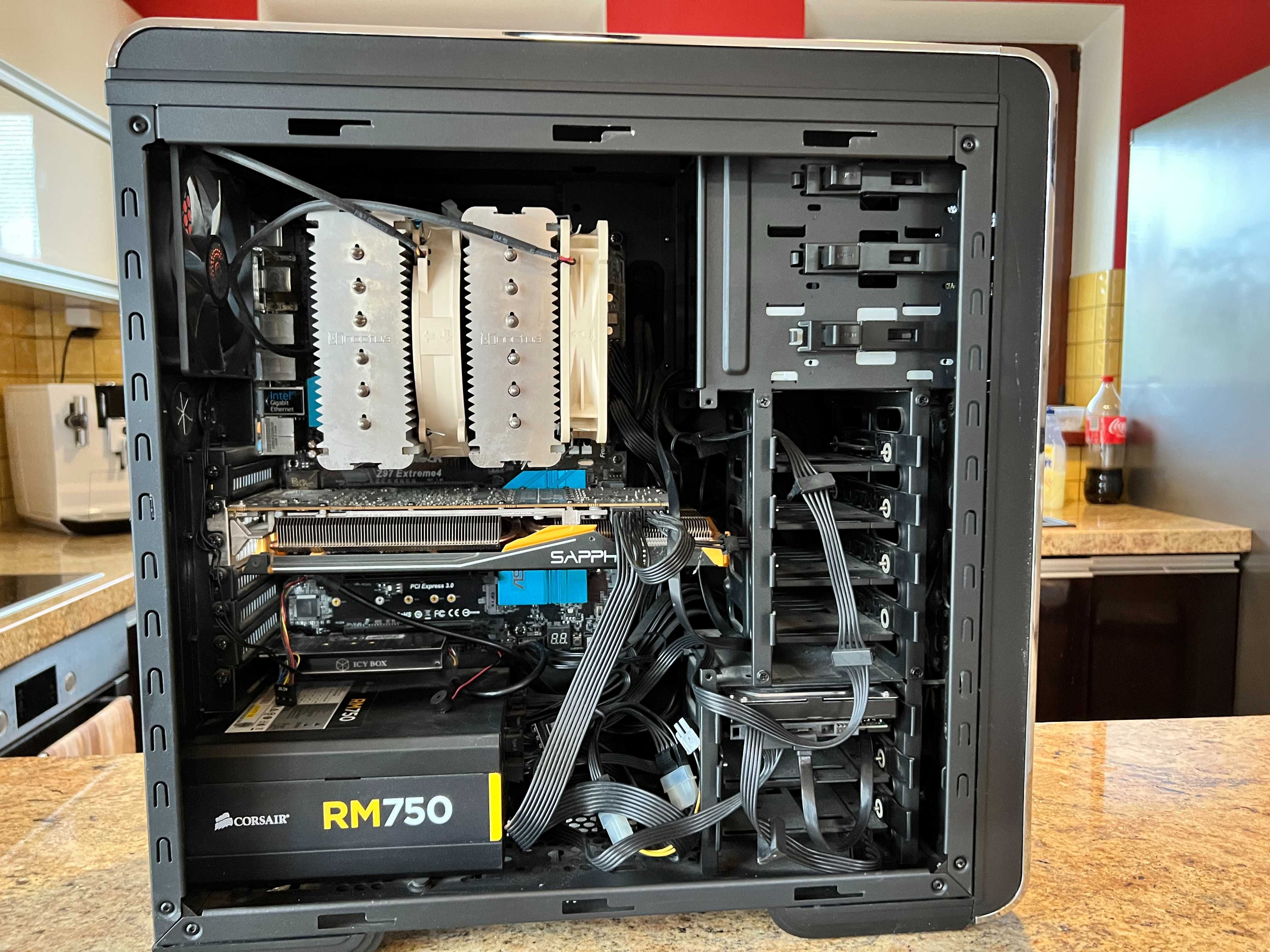 Zestaw Komputer Intel i7 4.0GHz, 4.4GHz turbo 3TB NVMe  Win10 PRO