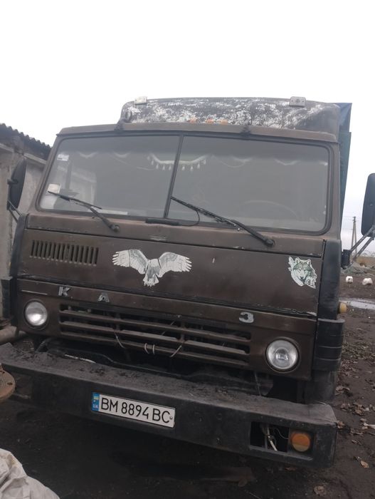 Продам камаз з прицепом або обміняю на МТЗ-82 в гарному стані
