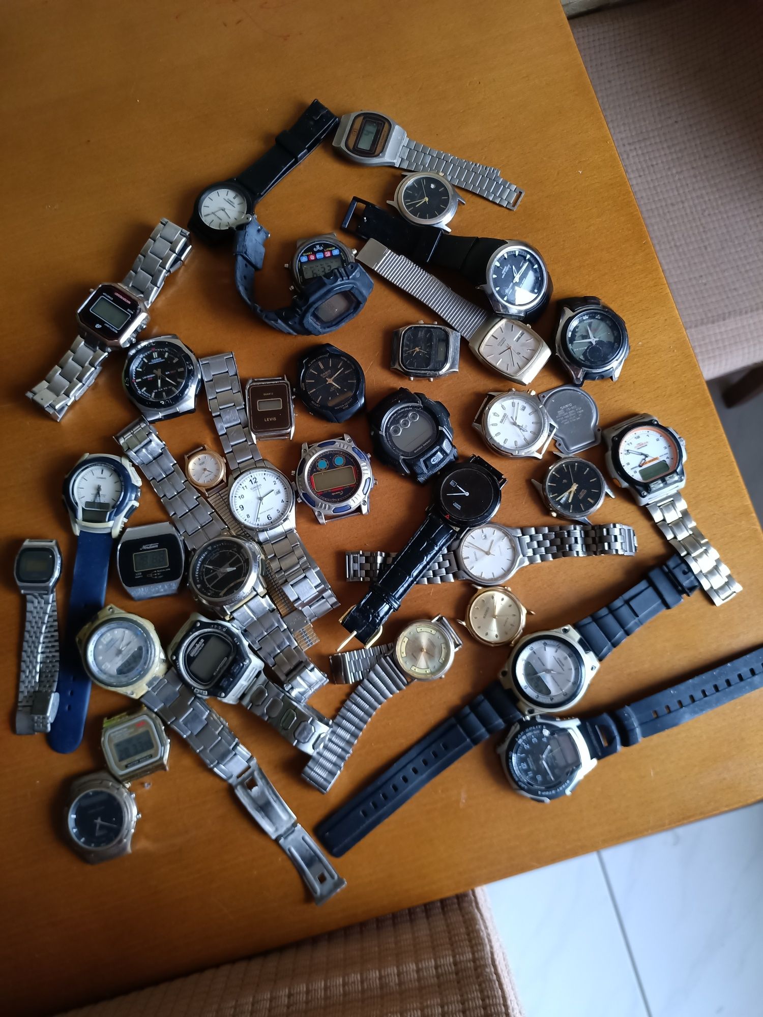Zegarki Casio i Seiko itp