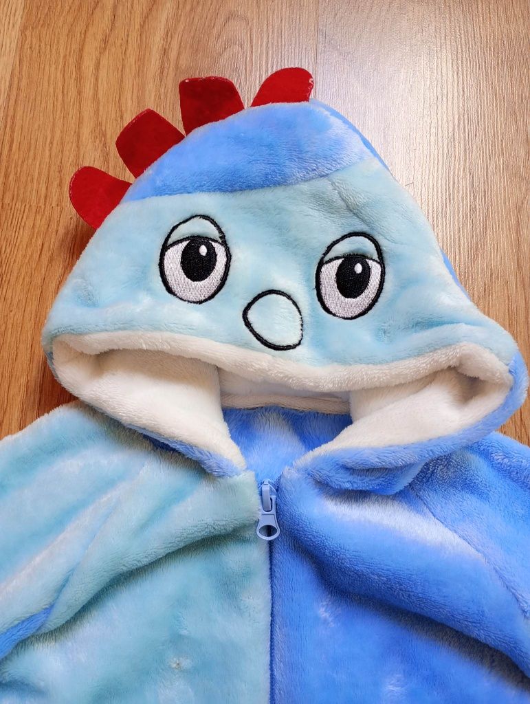 Iggle Piggle Dobranocny ogród piżama kombinezon onesie strój przebrani