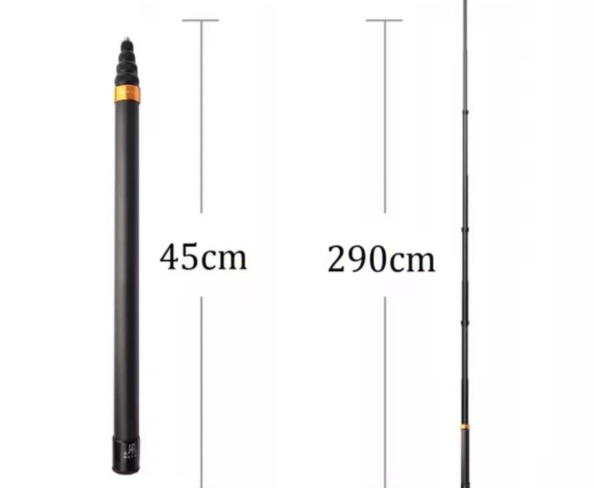 Invisible selfiestick do Insta360 x5 Insta360 x4  DJI Osmo GoPro 299cm