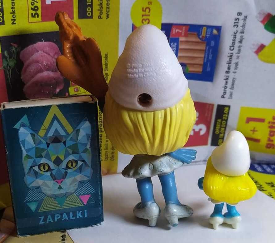 maskotki figurki 13 smerfów