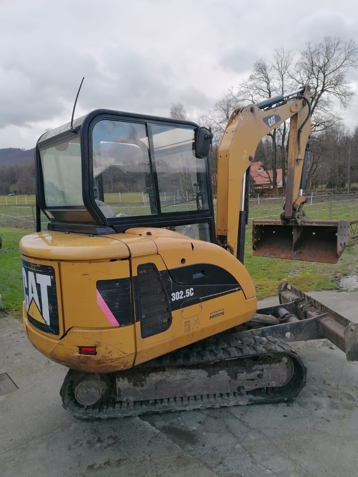 Koparka cat 302.5, jcb, takeuchi