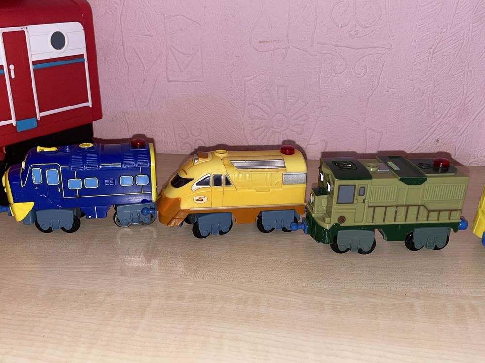 Коллекционный кейс Вилсон Chuggington Die-Cast Tomy паровозики