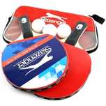 Slazenger 2xRakietka 3xPiłeczka PINGPONG 6-el Zestaw Tenisa Stołowego