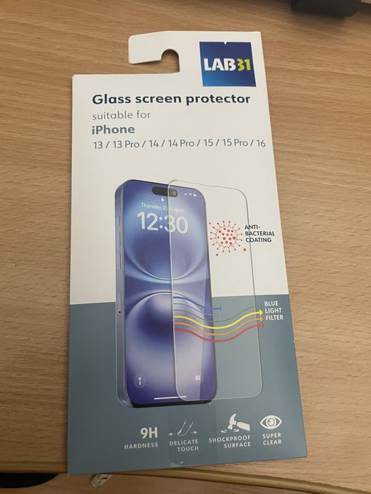Szklo hartowane iPhone 13/13 Pro/14/14 Pro/15/15 Pro/16