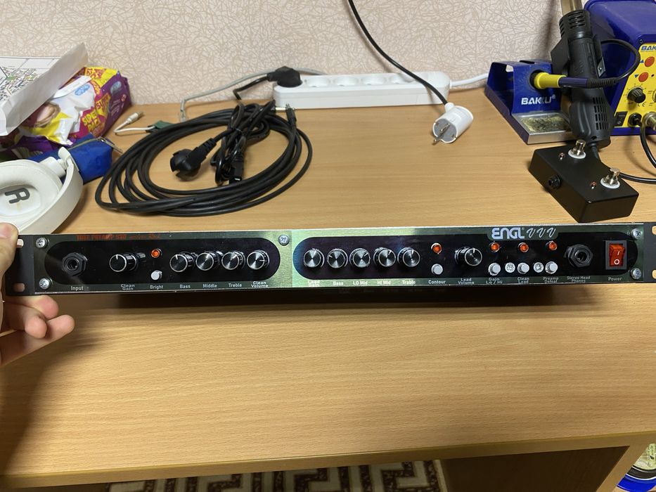 Ламповий гітарний предпідсилювач для гітари Engl E530 преамп