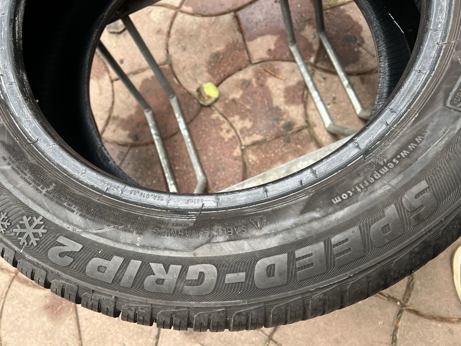 Резина зима 205/55 R 16 пара Semperit !!!8 mm!!!