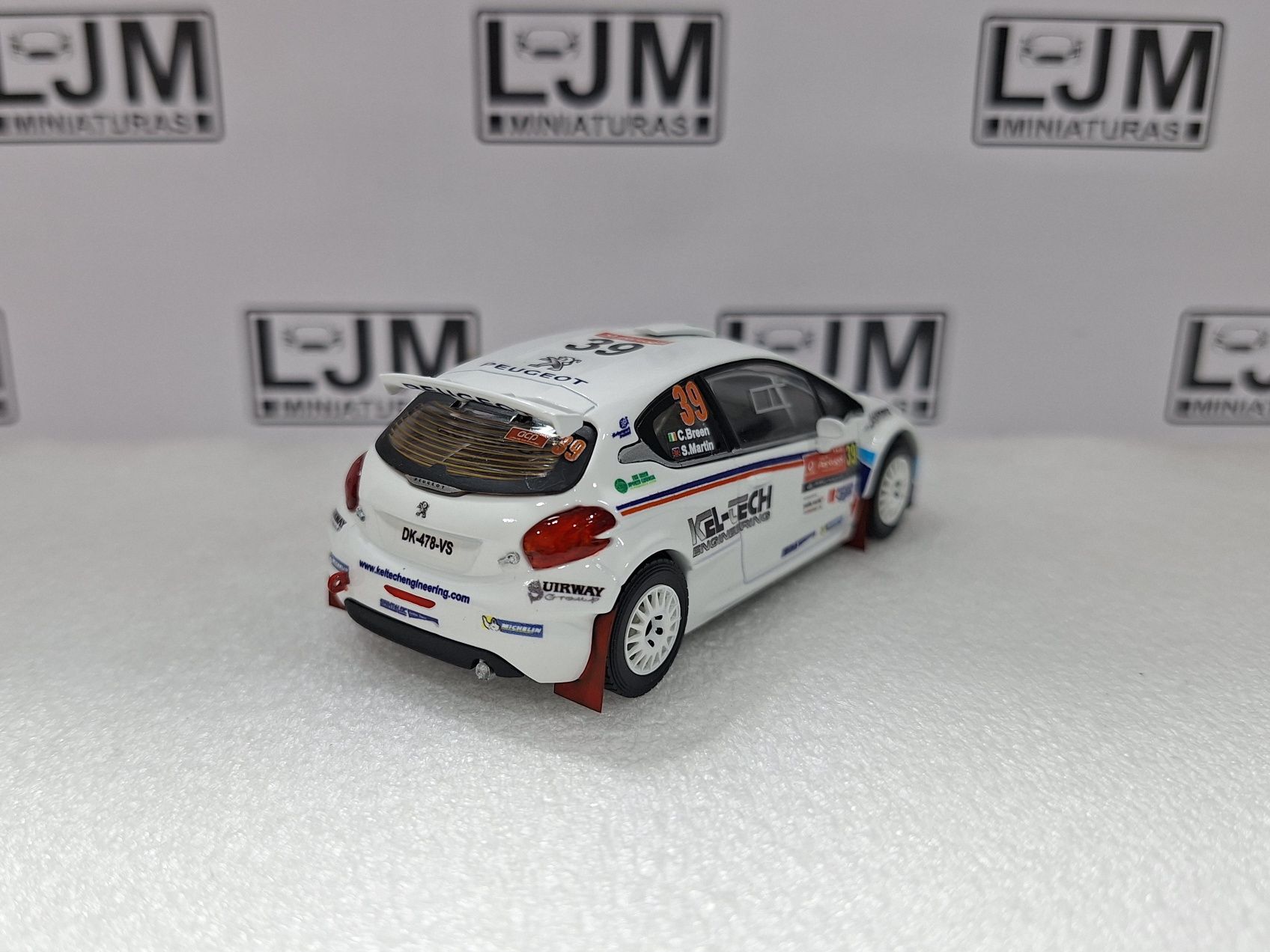 Miniatura 1/43 Craig Breen Rally Portugal 2015