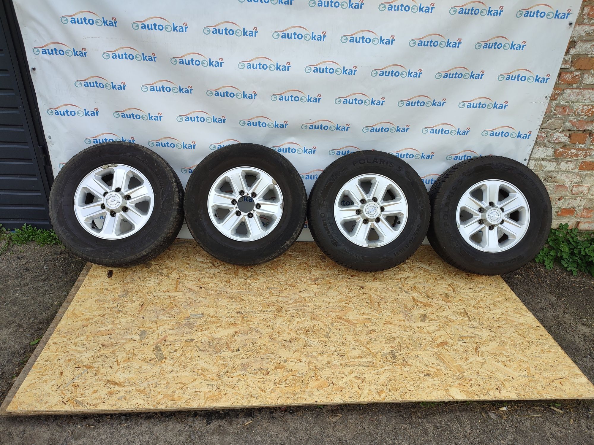 Диски 6*139.7R16Opel Frontera/Chevrolet/Mitsubishi L200/Hyundai/Toyota