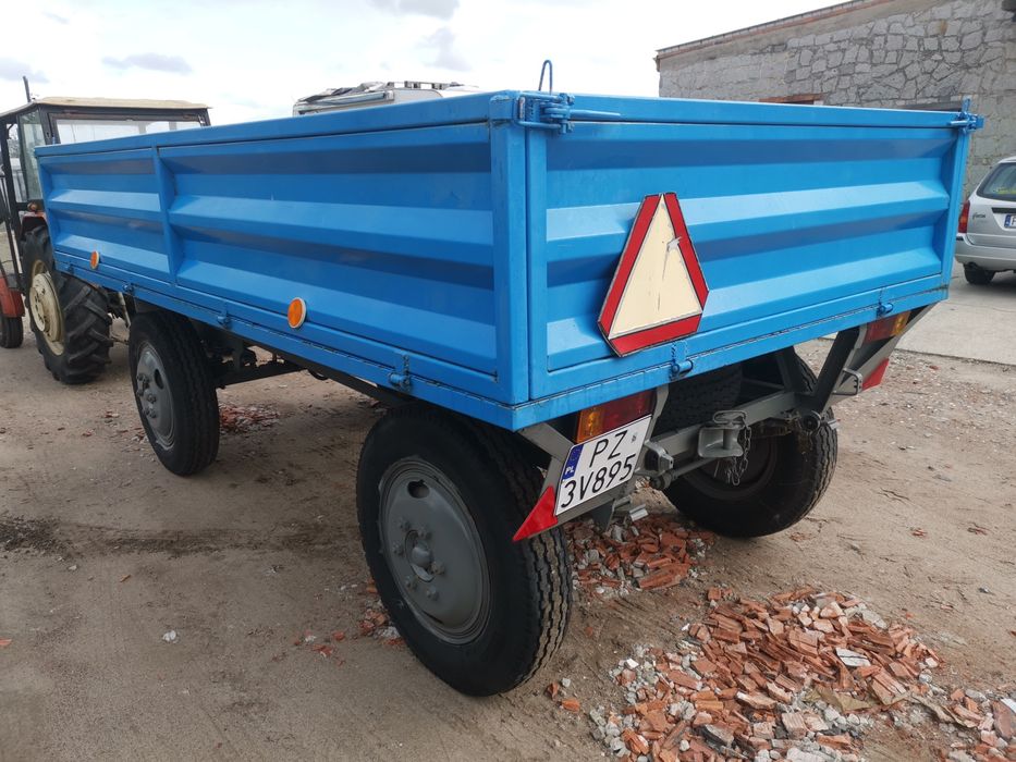 Przyczepa WZSR-Pilawa, zmodernizowana, w pełni sprawna