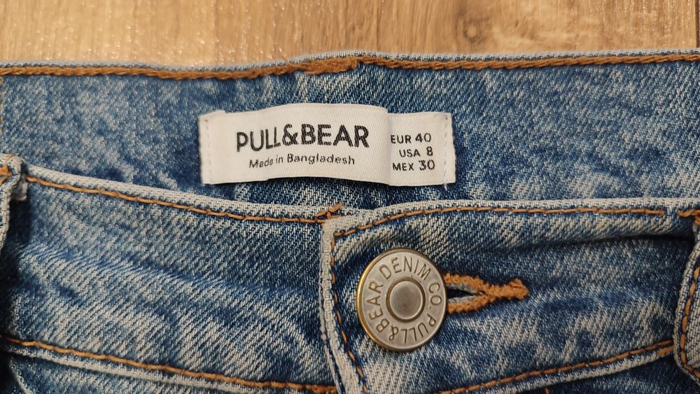Jeansy Pull&Bear rozmiar L 40 boyfriend mom