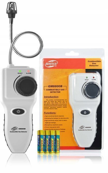 detektor czujnik gazu -gaz ziemny lpg metan propan