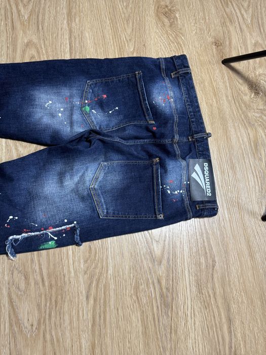 Штани dsquared2 paint patch work