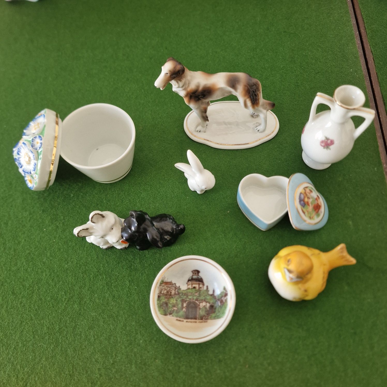 Lote de 8 peças EC Candal