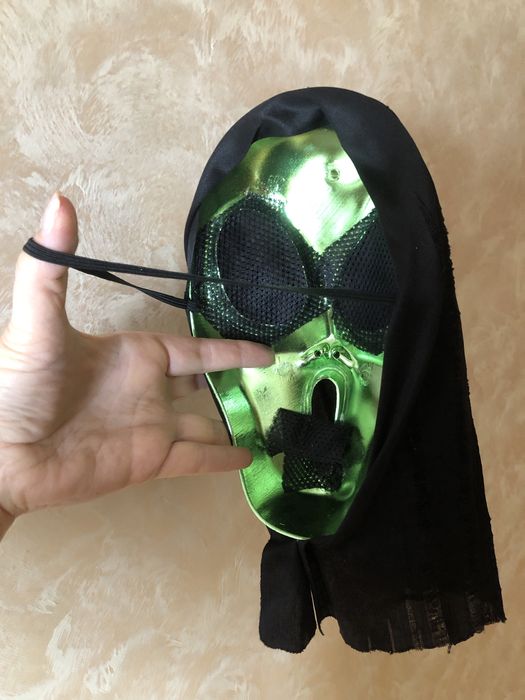 Маска смерті крик інопланетянин блискуча дитяча з капюшоном