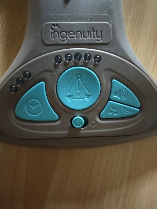 Bright Starts 60100 leżaczek, bujaczek, huśtawka hybrydowa Sahara