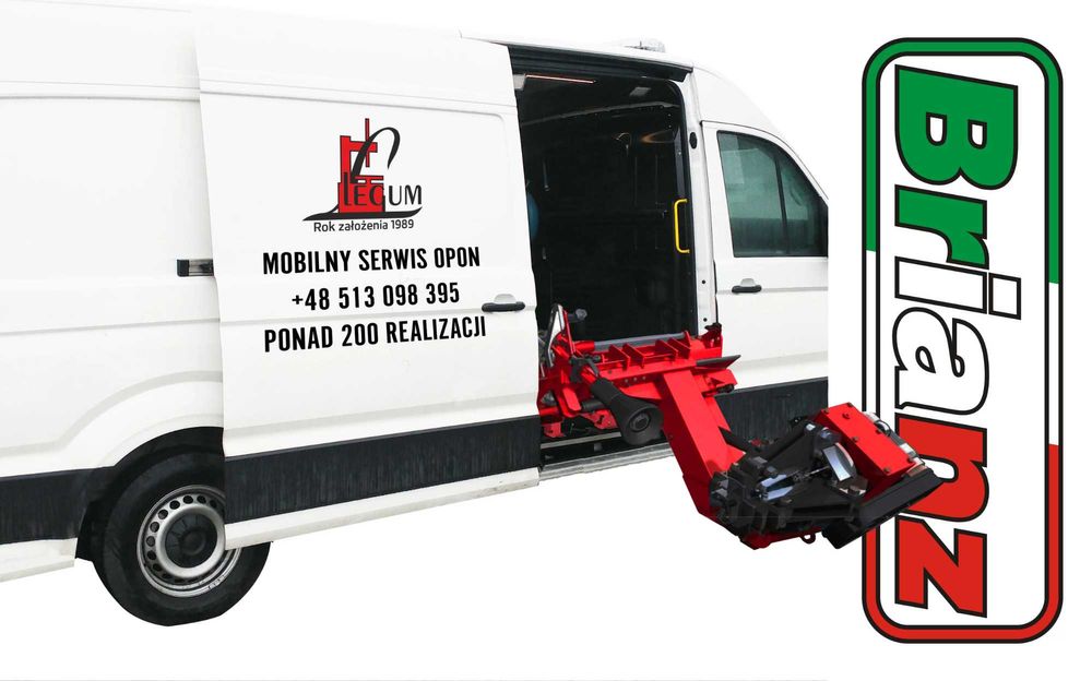 Montażownica mobilna Ciężarowa do 26" Brianz STD-301
